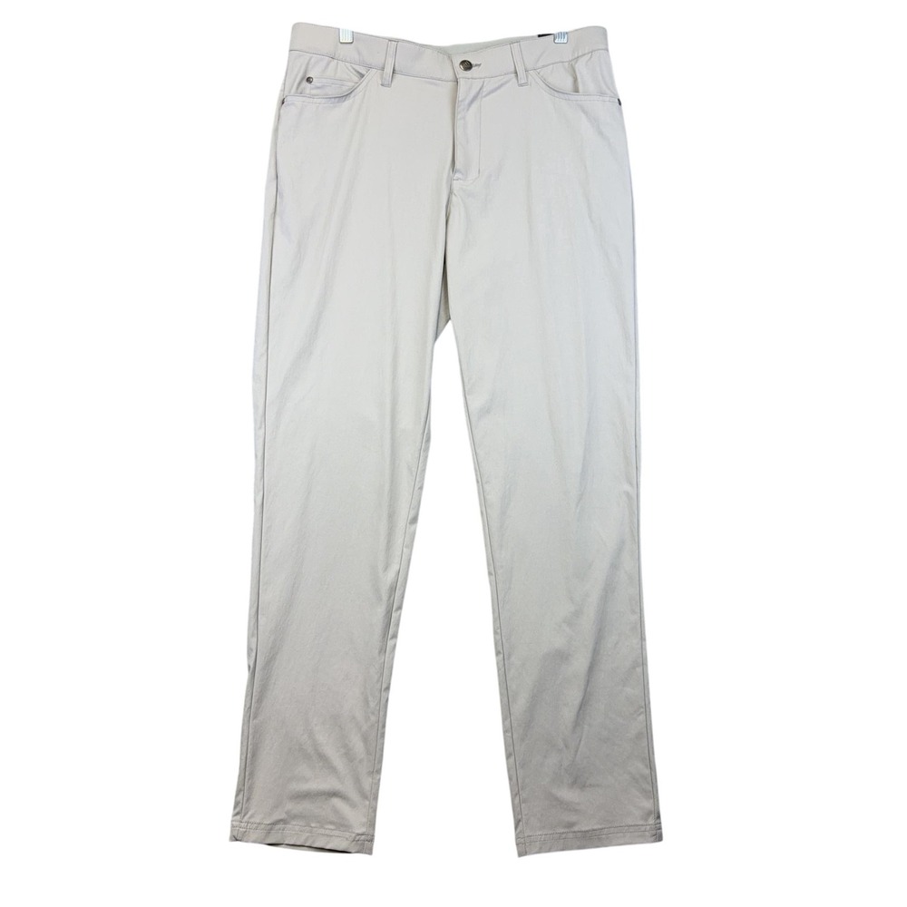 Adidas Pants Mens 34x30 Gray Ultimate365 5 Pocket Taper Golf Stretch Chino